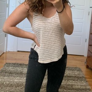 Forever 21 striped tank top size XS